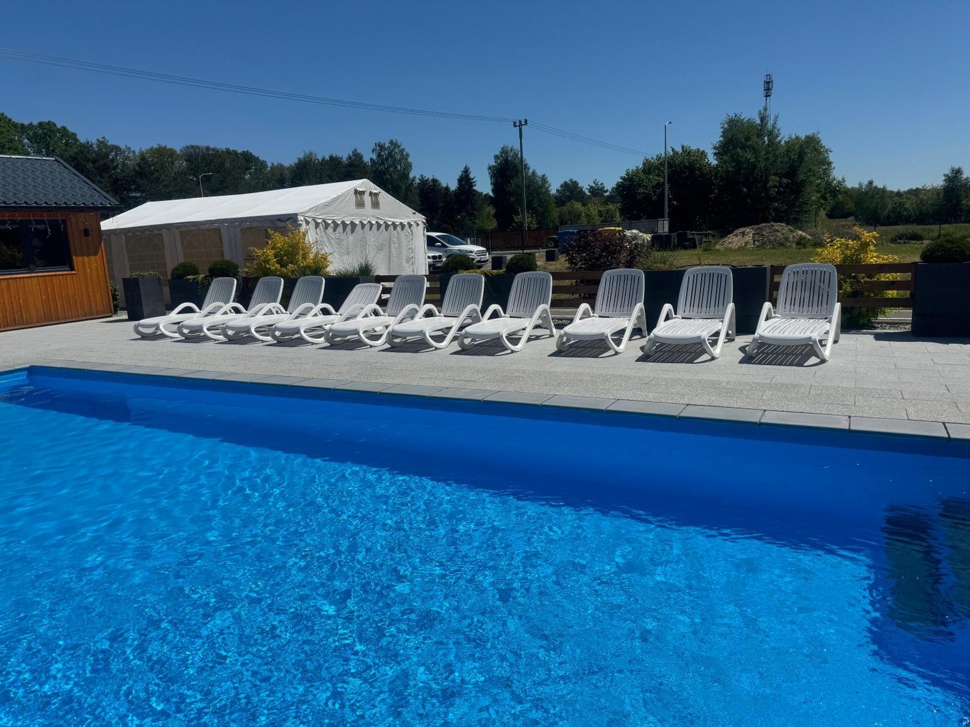 Miodowa Sadyba Domki Caloroczne Kluczbork Ligota Zamecka Exterior foto